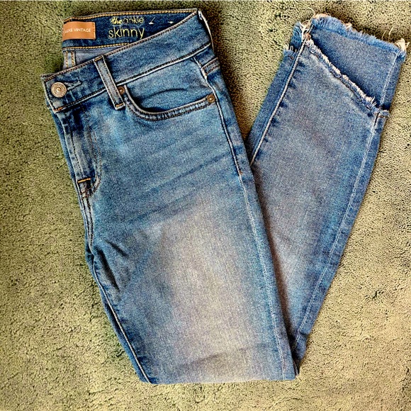 Seven For all Mankind  LUXE VINTAGE Ankle Skinny Jean Size 26 - Picture 1 of 5
